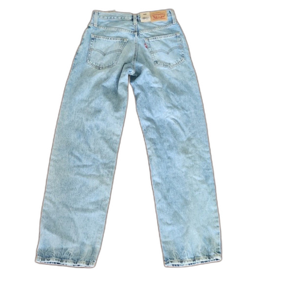 Levi's Light Blue Straight Leg Jeans - Picture 3 of 10